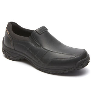 Dunham Men's Litchfield Waterproof Slip-On Casual Shoe Style DAN04BK