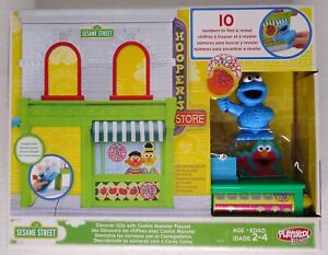Sesame Street Cookie Monster Playset Discover 123's Hooper's Toy Playskool NEW