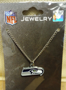 Seahawks Logo Dangle Necklace - NFL Licensed Jewelry
