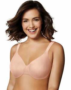 Playtex Secrets Perfectly Smooth Underwire Bra Womens Seamless light TruSUPPORT