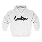 Cookies Hoodie, Cookies Unisex Heavy Blend Full Zip Hooded Sweatshirt