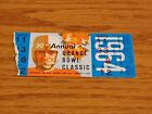 1964 Orange Bowl Classic Ticket Stub 30th Annual Nebraska Vs Auburn w/Envelope