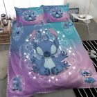 Lilo And Stitch Comforter Cover 3-Pieces Bedding Set Duvet Cover Pillowcase Gift