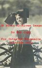 Native Ethnic Culture Costume, Tinted RPPC, Woman with Pipe?