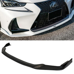 FOR 17-20 IS300 IS350 TYPE-CS PU FRONT BUMPER LIP SPOILER BODY KIT URETHANE (For: 2017 Lexus IS300)