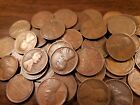 Teens And Twenties Lincoln Wheat Cent Penny Roll 1909-1929 PDS Old US Coins