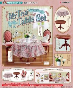 New Re-ment Miniature My secret tea time tea party My tea table Set 2800yen