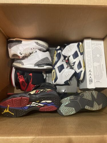 Beater Box Restoration Bundle Sneakers Lot 7 Pairs 2New/DS Air Jordan Nike Dunks