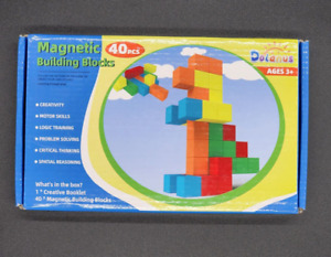 Dolanus Multi Color Magnetic Building Blocks 40 pcs