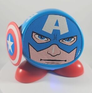 Marvel iHome Avengers Captain America Bluetooth Portable Speaker With Usb Cable
