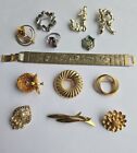 Signed Lot Of 13 Pieces Vintage Costume Jewelry, Sara, Monet, Zentall & More