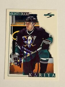 Paul Kariya 1995-96 Score Authentic Signed Autograph Auto Card Mighty Ducks HOF