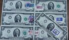 1 Pcs mix random First Day Issue 1976 $2 Federal Reserve Note - Stamped UNC