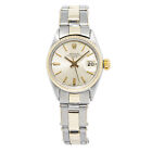 Rolex Datejust 6517 14K YG Stainless Two Tone Silver Dial Auto Ladies Watch 25mm