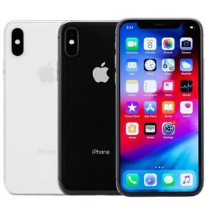 Apple iPhone X 256GB Factory Unlocked AT&T T-Mobile Verizon Very Good Condition