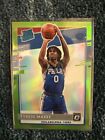 2020 Donruss Optic Rated Lime Green Prizm /149 Tyrese Maxey Rookie RC SP