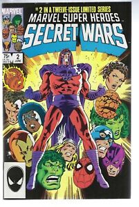 MARVEL SUPER HEROES SECRET WARS #2 1984 9.0 VF/NM JIM SHOOTER STORY CGC IT!