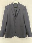 Paul Smith Lined Blazer Jacket Coat Navy Brown Plaid 2 Button Wool Men's 38/48