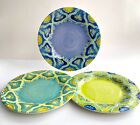 3 Laurie Gates Dinner Plates Moroccan Design Boho Melamine 11
