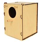 Bird  Nest Box  Breeding Cage Aviary Finch Canary Parakeet Wood Fiber Board