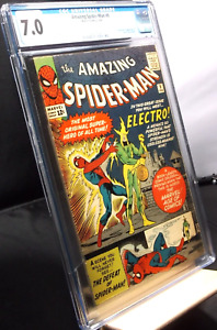 Amazing Spider-Man #9 Feb64 CGC 7.0 (SSC338) Origin, 1st App Electro