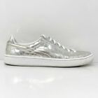 Puma Womens Basket Classic 362023 02 Silver Casual Shoes Sneakers Size 9