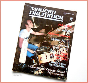 MODERN DRUMMER - March April 1979 - PHIL COLLINS + Joe Morello & Alphonse Mouzon