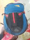 North Face Recon Flexvent Backpack Blue And Red Gold