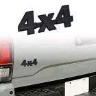 Black 4x4 Logo Emblem Badge Car Rear Tailgate Decal Sticker Car Accessories (For: Toyota)