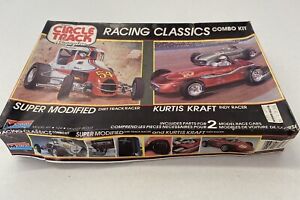 Monogram Racing Classics 2-CAR Combo , 1/24 , Model Kit Kurtis Kraft. NR $9.99