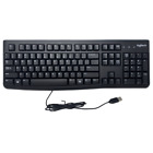 Logitech - K120 Full-size Wired Membrane Keyboard for PC with Spill-Resistan...