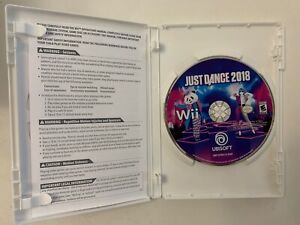 Just Dance 2018 (Nintendo Wii, 2017) CIB W Insert TESTED