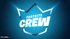 FORTNITE CREW - Includes Battle Pass and 1,000 V-Bucks (More than 40 sold)!