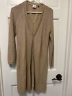 Cabi 3359 Camel Abbey Road Long Duster Cardigan Size XS