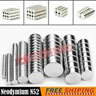 Super Strong N52 Rare Earth Round Neodymium Magnets Disc Thin Small Large LOT