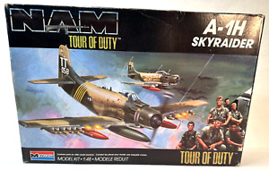 Monogram 1:48 Scale NAm Tour of Duty A-1H Skyraider Sealed Inside Model Kit