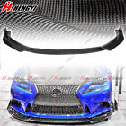For IS200t IS350 IS250 F-Sport 2014-16 Front Lip Splitter Body Kit Carbon Style (For: 2014 Lexus IS350)