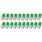20x T10 W5W 194 168 Wedge LED Bulb License Plate Instrument Cluster Lights Green