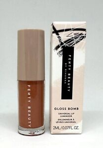 Fenty Beauty Gloss Bomb Universal Lip Luminizer In 01 Fenty Glow *Mini* 0.07 Oz