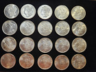 Roll of (20) Silver Morgan Dollars Mixed Dates & Mints Slider/ BU UNC GEM