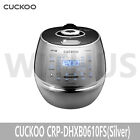 CUCKOO CRP-DHXB0610FS Rice Cooker 6 Cups Premium Full Stainless Silver -Tracking