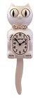 Limited Edition White Kit-Cat Klock swarovski crystals jeweled Clock
