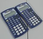 TEXAS INSTRUMENTS TI-30X Scientific Calculator IIS LOT OF 2 School Math Student