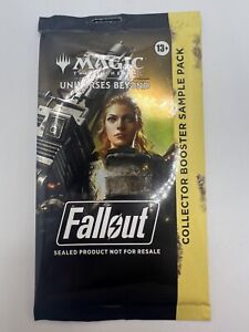 MTG Magic the Gathering 1x Universe Beyond Fallout Collector Booster SAMPLE Pack