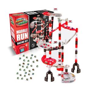 Marble Genius Marble Run Racing Set: 200-Piece Marble Run Racing Set Toys for...