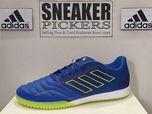Adidas Men's Top Sala Competition Indoor Soccer - FZ6123 - Blue - Size: 13 - NEW