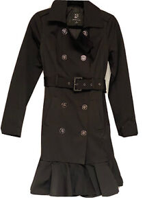 New York And Company Black Trench Jacket -Size Small,Accept Best Offers