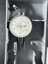 INTERAPID 312B-1 Dial Test Indicator Jeweled .0005 Grad w/Case - Swiss