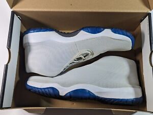 Jordan Future Sport White Blue Basketball Shoes Size 11 Mens 656503-107