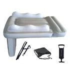 Inflatable Toddler Travel Bed Car Plane Bed For Kids Seat Extender Air Mattress